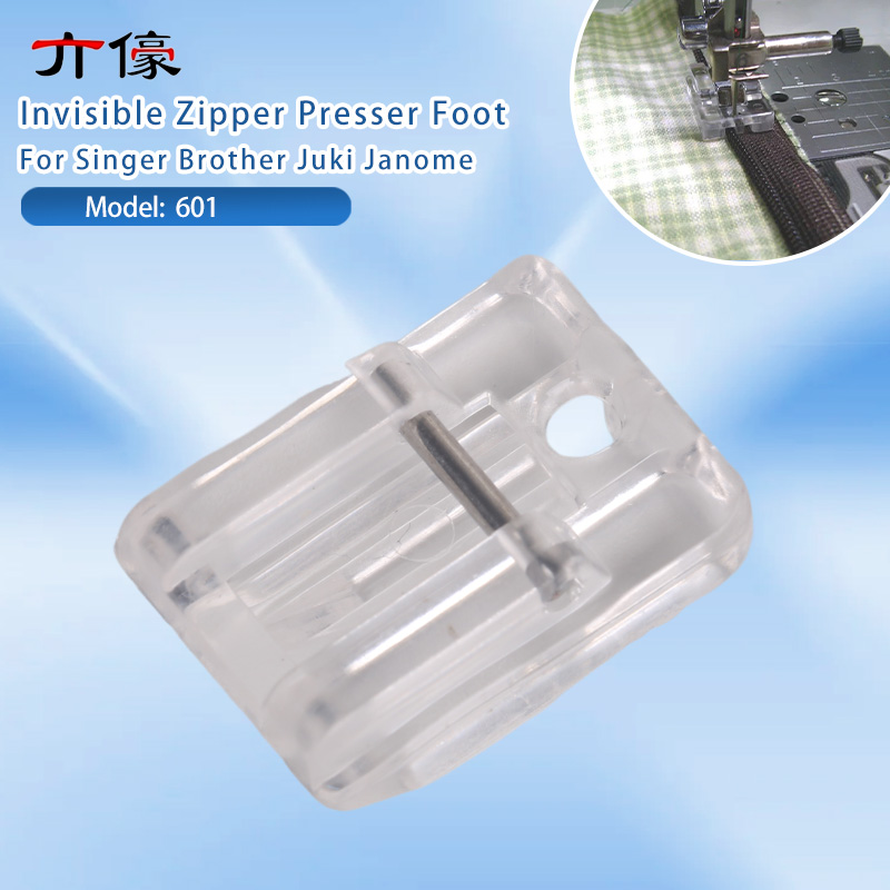 Sewing Expert - Plastic Invisible Zipper Presser Foot For