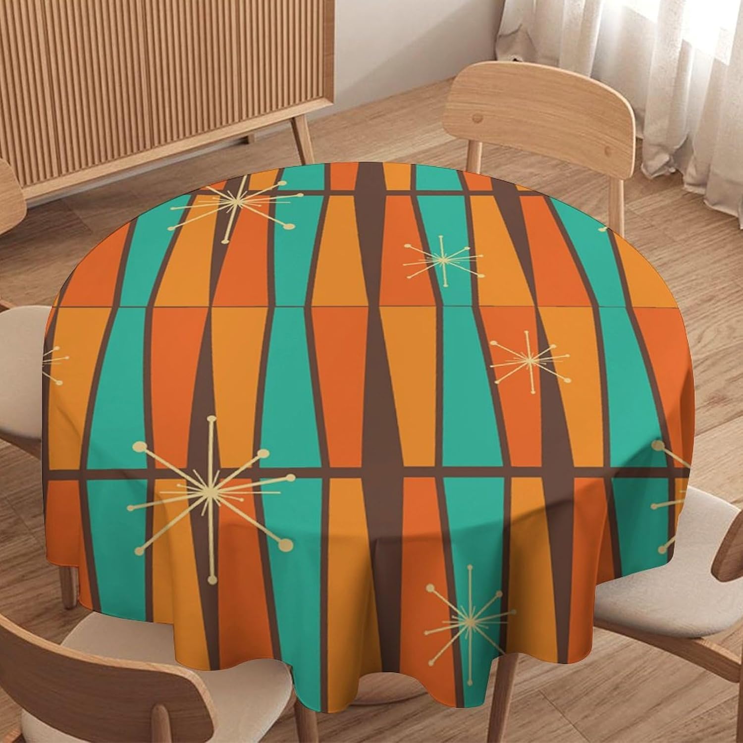 Mid Century Modern Orange Yell - Century Textile & Sewing Supply Saskatoon Sk reseña y precio