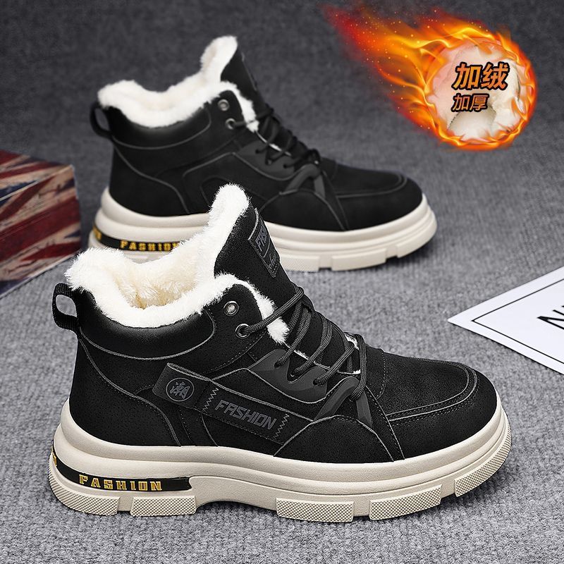 Cotton boots for men in winter - Sewing Fleece reseña y precio