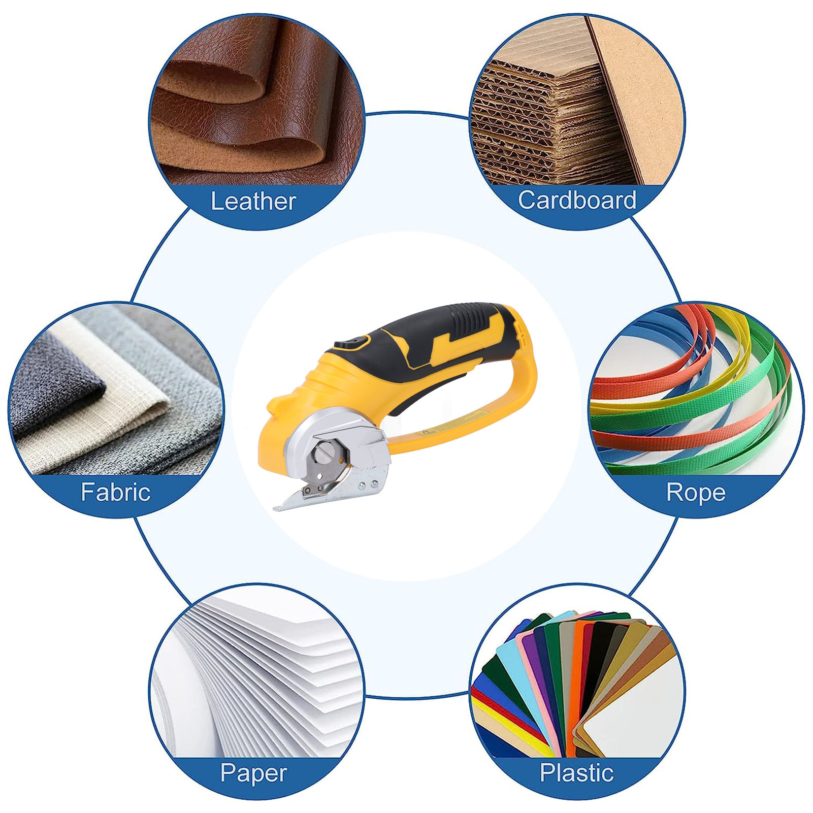 Electric Cardboard Cutter Cord - Rotary Cutter Fabric reseña y precio