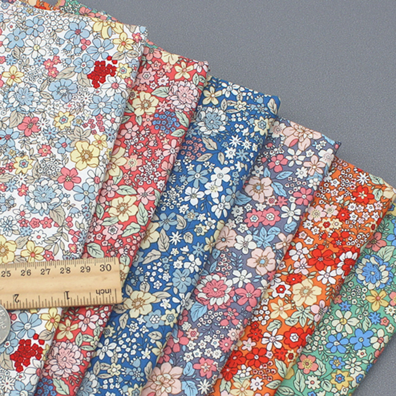 Liberty Fabric Floral Cotton P - Vintage Sewing Textile reseña y precio