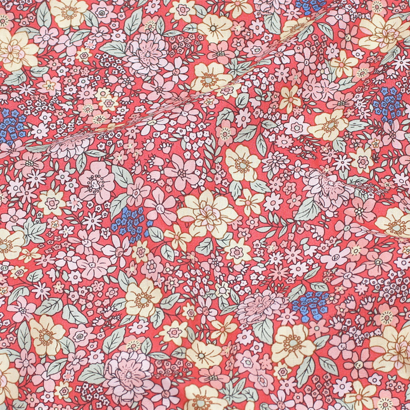 Liberty Fabric Floral Cotton P - Vintage Sewing Textile reseña y precio