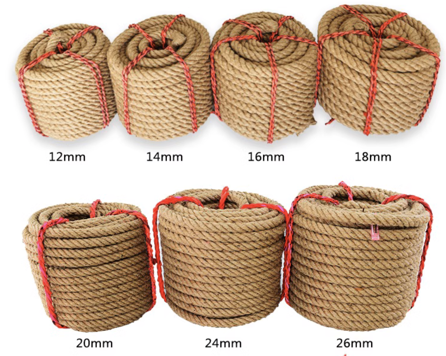 5/6/8/10mm Vintage Jute Rope S - Vintage Sewing Textile reseña y precio