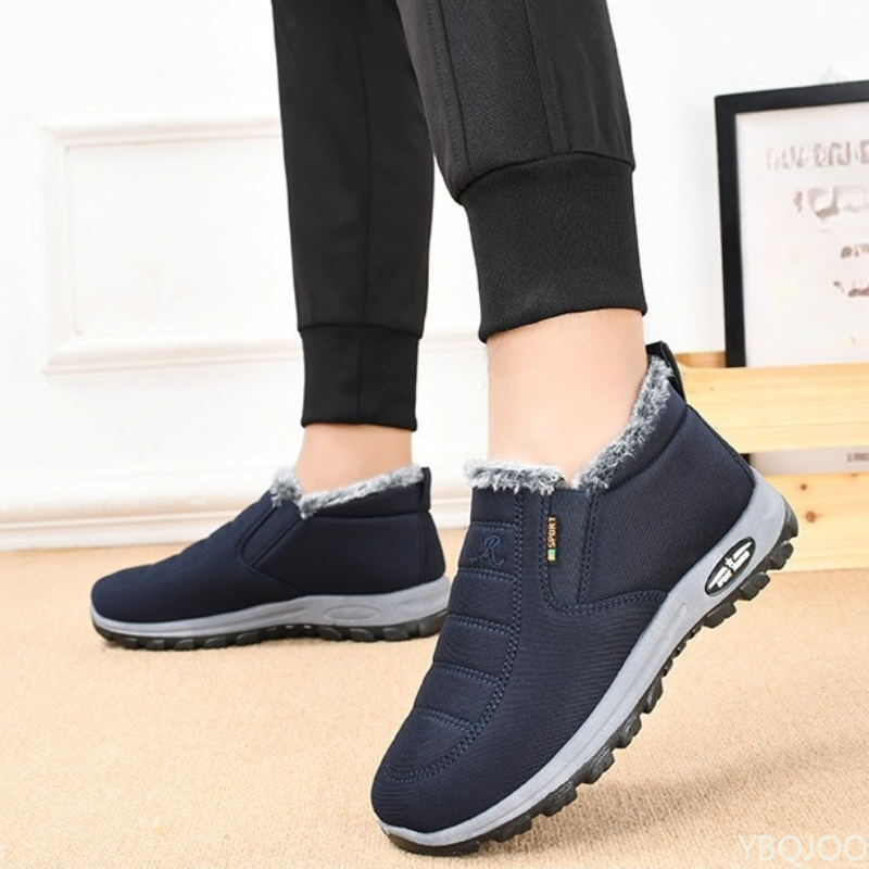 Winter new snow boots men's sh - Sewing Velvet Fabric reseña y precio