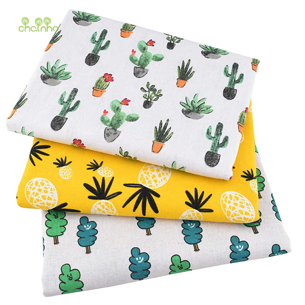 Chainho,Printed Cotton Linen F - Sewing Geotextile Fabric reseña y precio