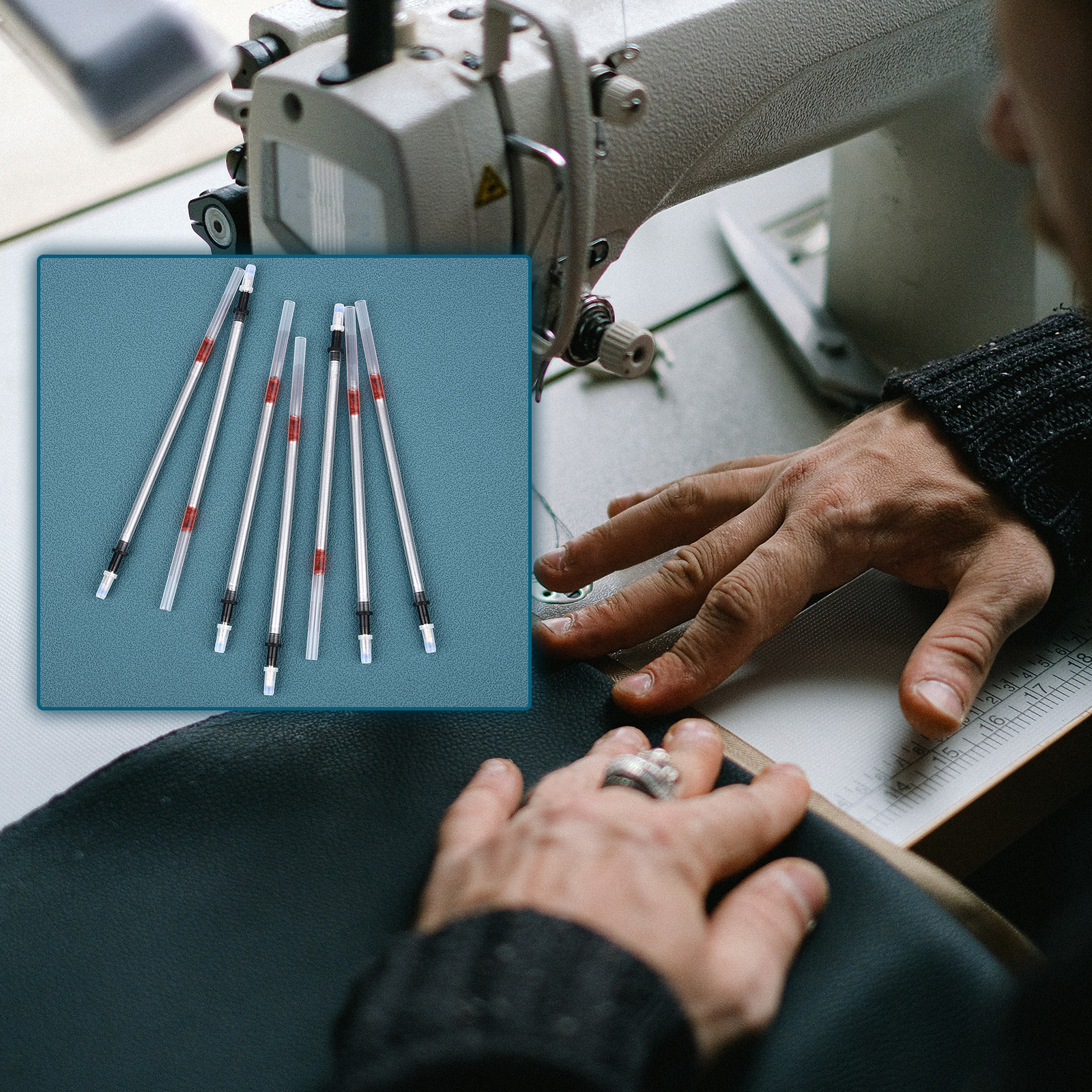 5/10/20Pcs Leather Scribing Re - Fabric Marking Pen reseña y precio