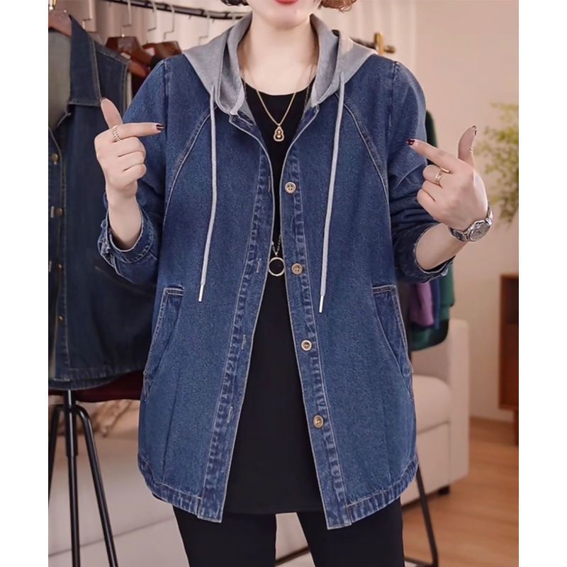 European High-Quality Denim Ja - Sewing Jackets reseña y precio