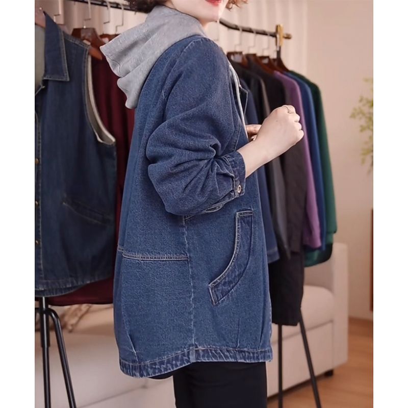 European High-Quality Denim Ja - Sewing Jackets reseña y precio
