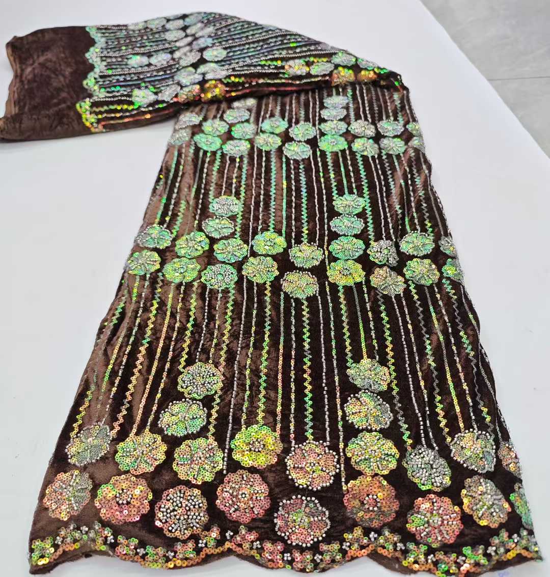 2026 New Design Luxury French  - Sewing Velvet Fabric reseña y precio