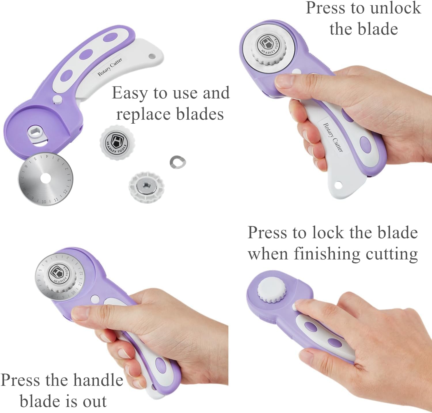 Headley Tools 39 Pcs Rotary Cu - Rotary Cutter Fabric reseña y precio
