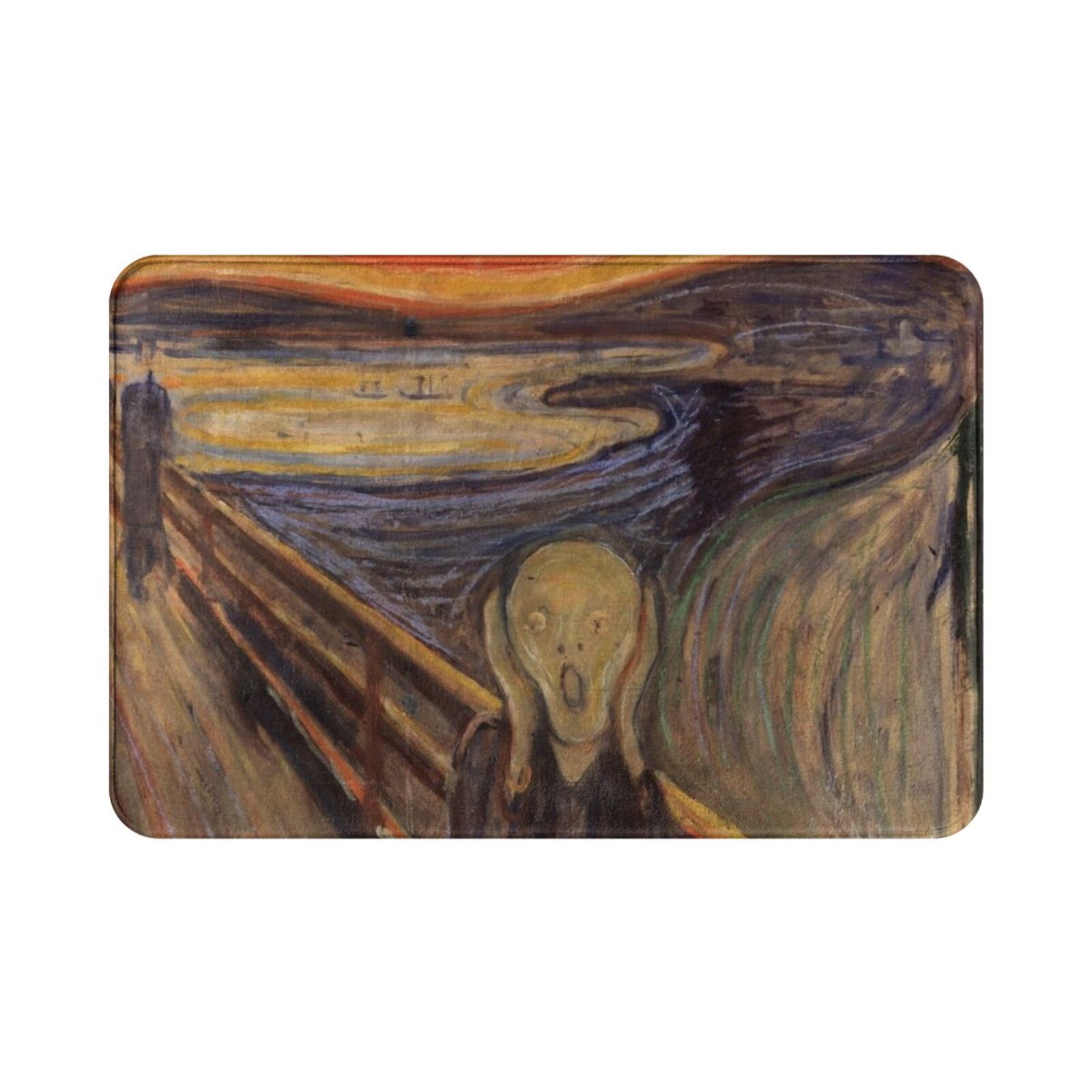 Munch's Scream Carpet Mat Rug  - Century Textile & Sewing Supply Saskatoon Sk reseña y precio