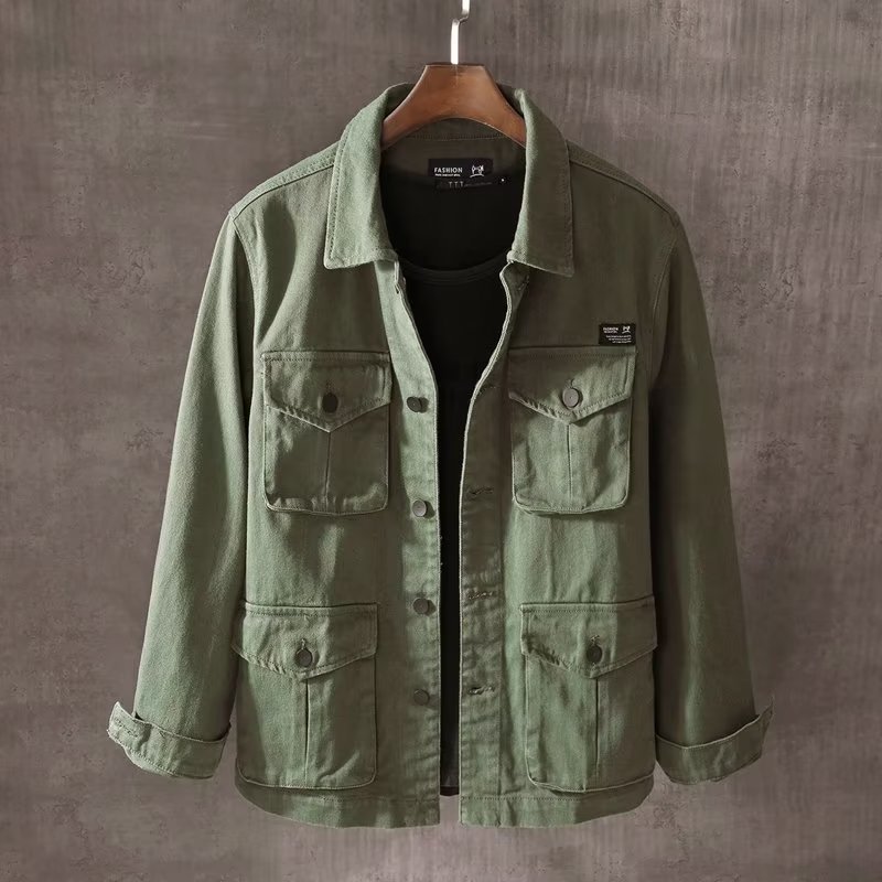 Spring and Autumn New Men's Fa - Sewing Jackets reseña y precio