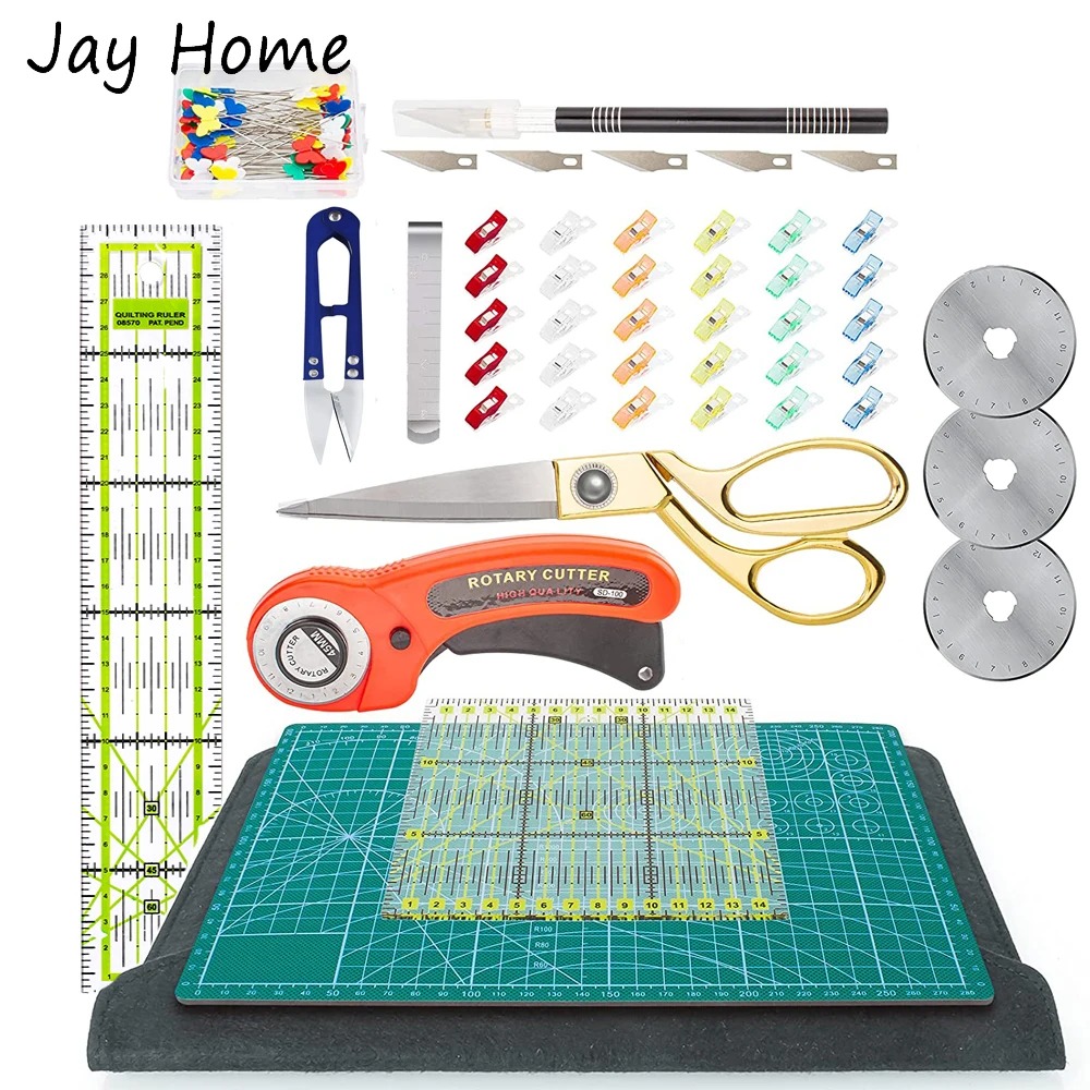 42PCS Rotary Cutter Set 45mm F - Rotary Cutter Fabric reseña y precio