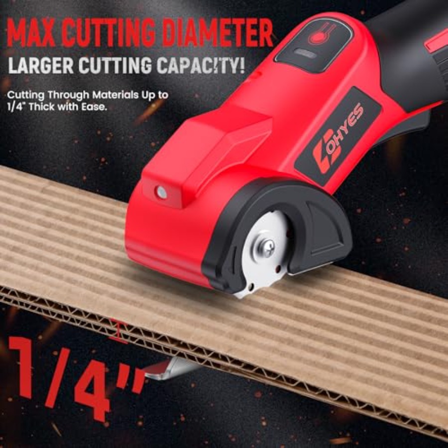 Cordless Electric Scissors Fit - Rotary Cutter Fabric reseña y precio