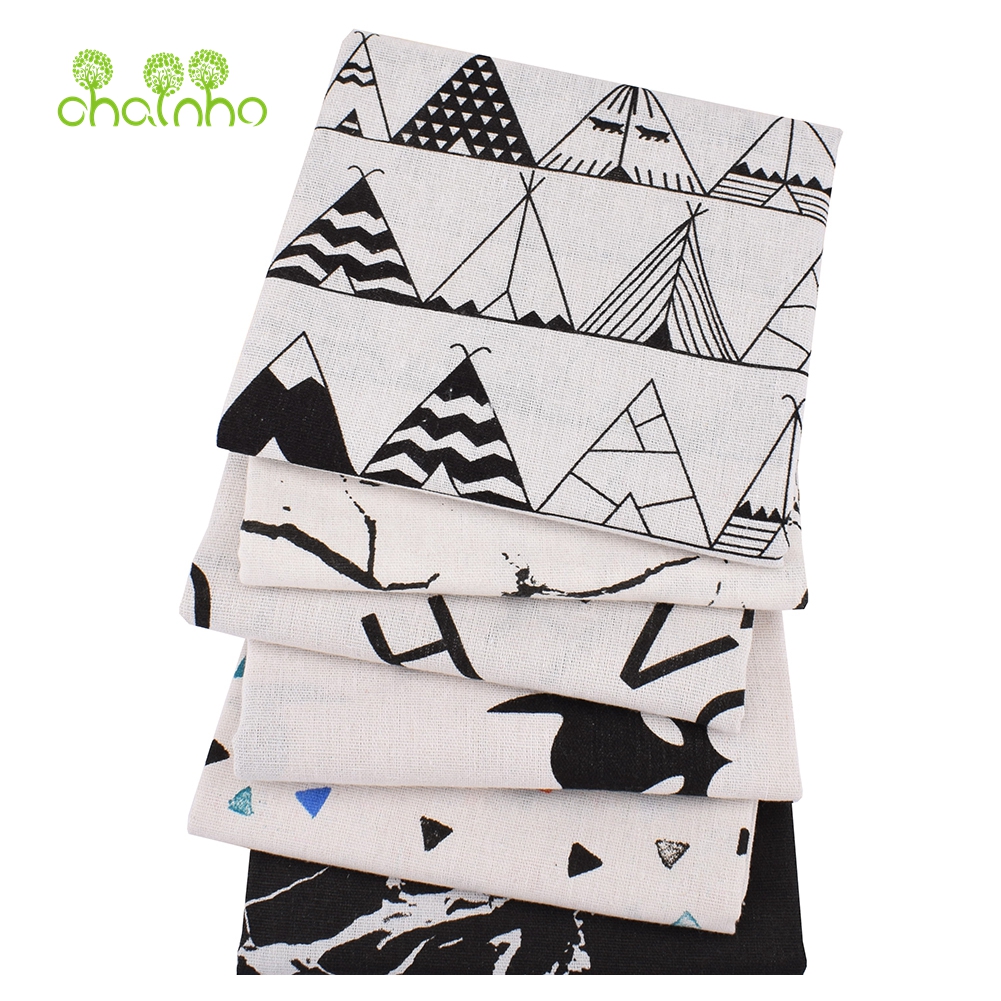 Chainho,Printed Cotton Linen F - Sewing Geotextile Fabric reseña y precio