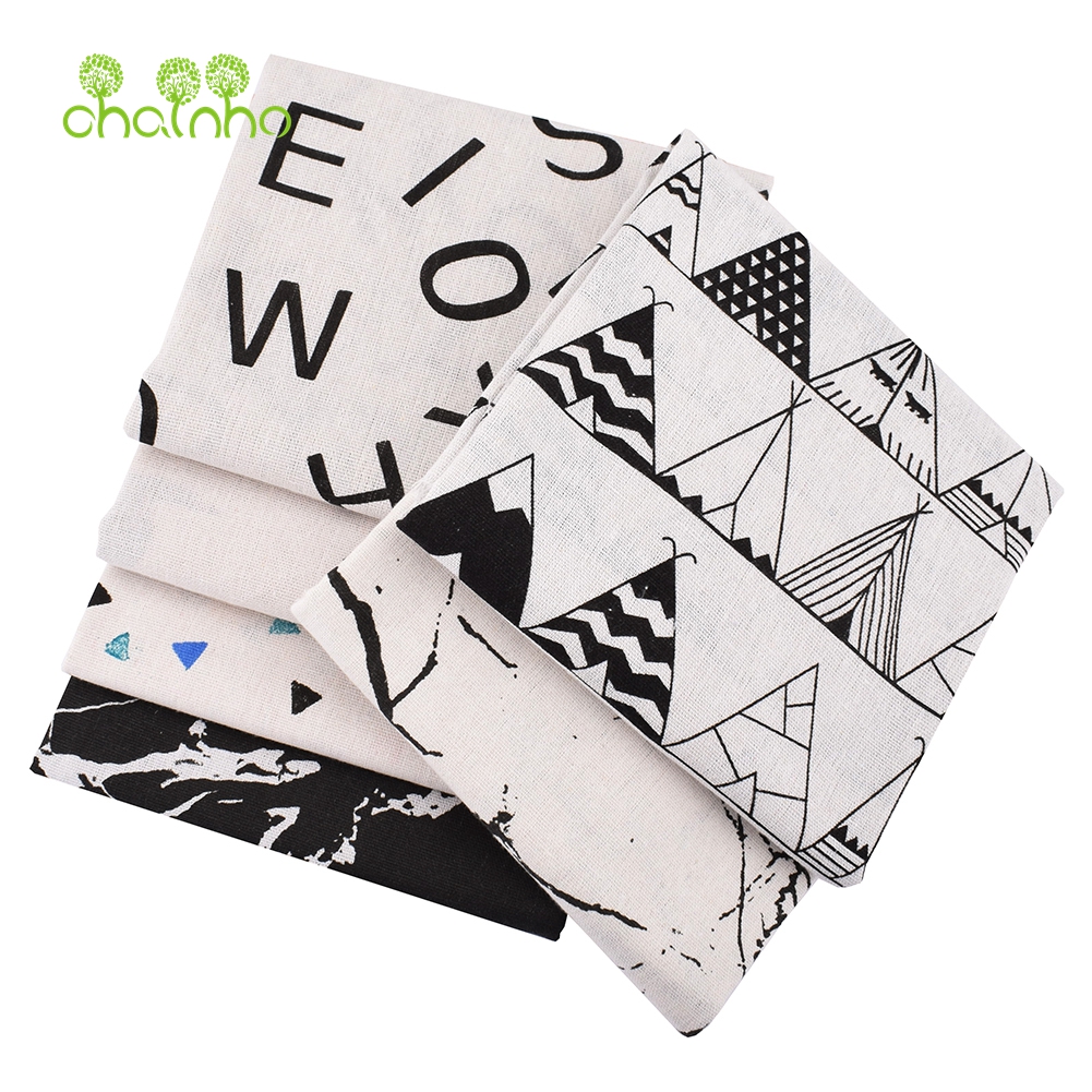 Chainho,Printed Cotton Linen F - Sewing Geotextile Fabric reseña y precio