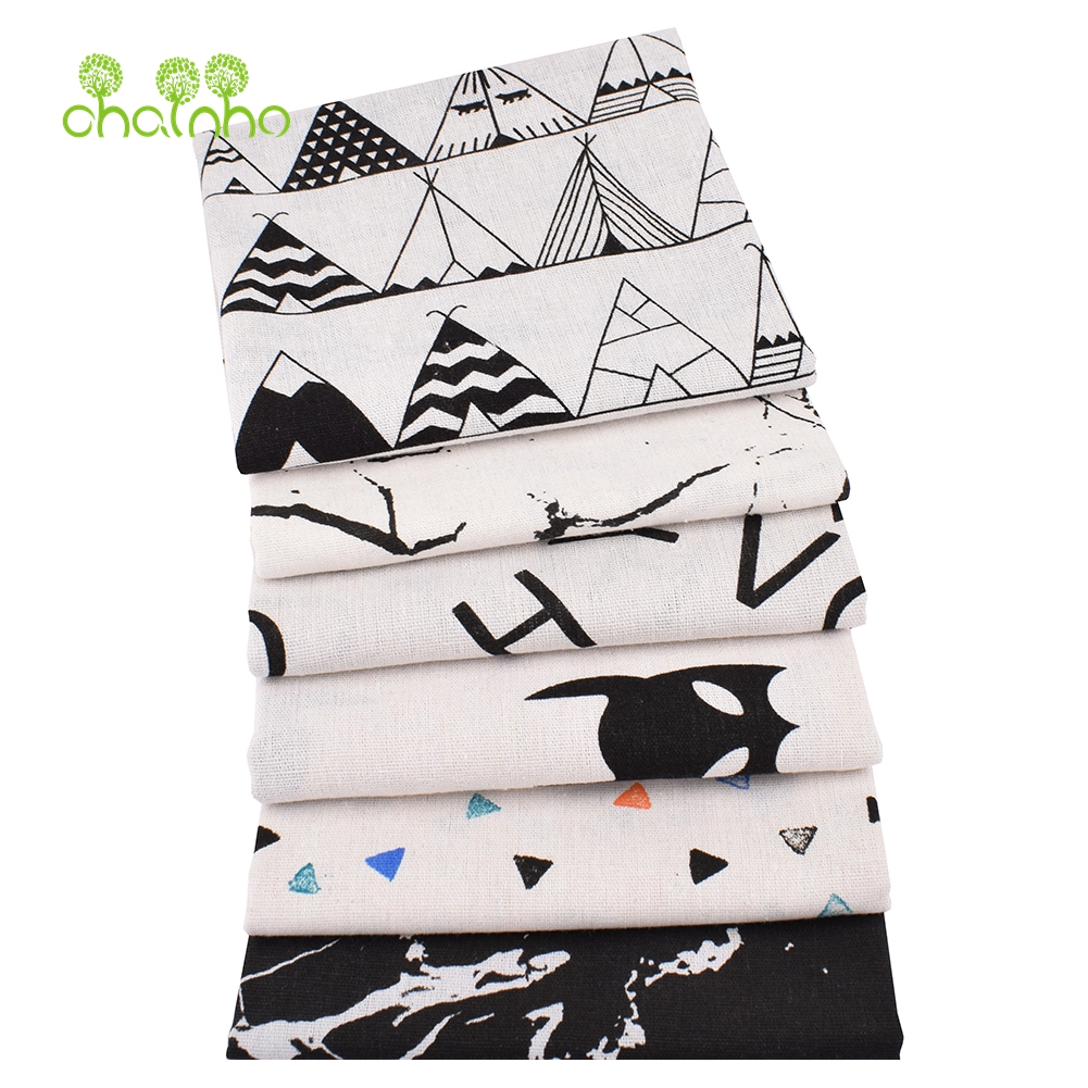 Chainho,Printed Cotton Linen F - Sewing Geotextile Fabric reseña y precio