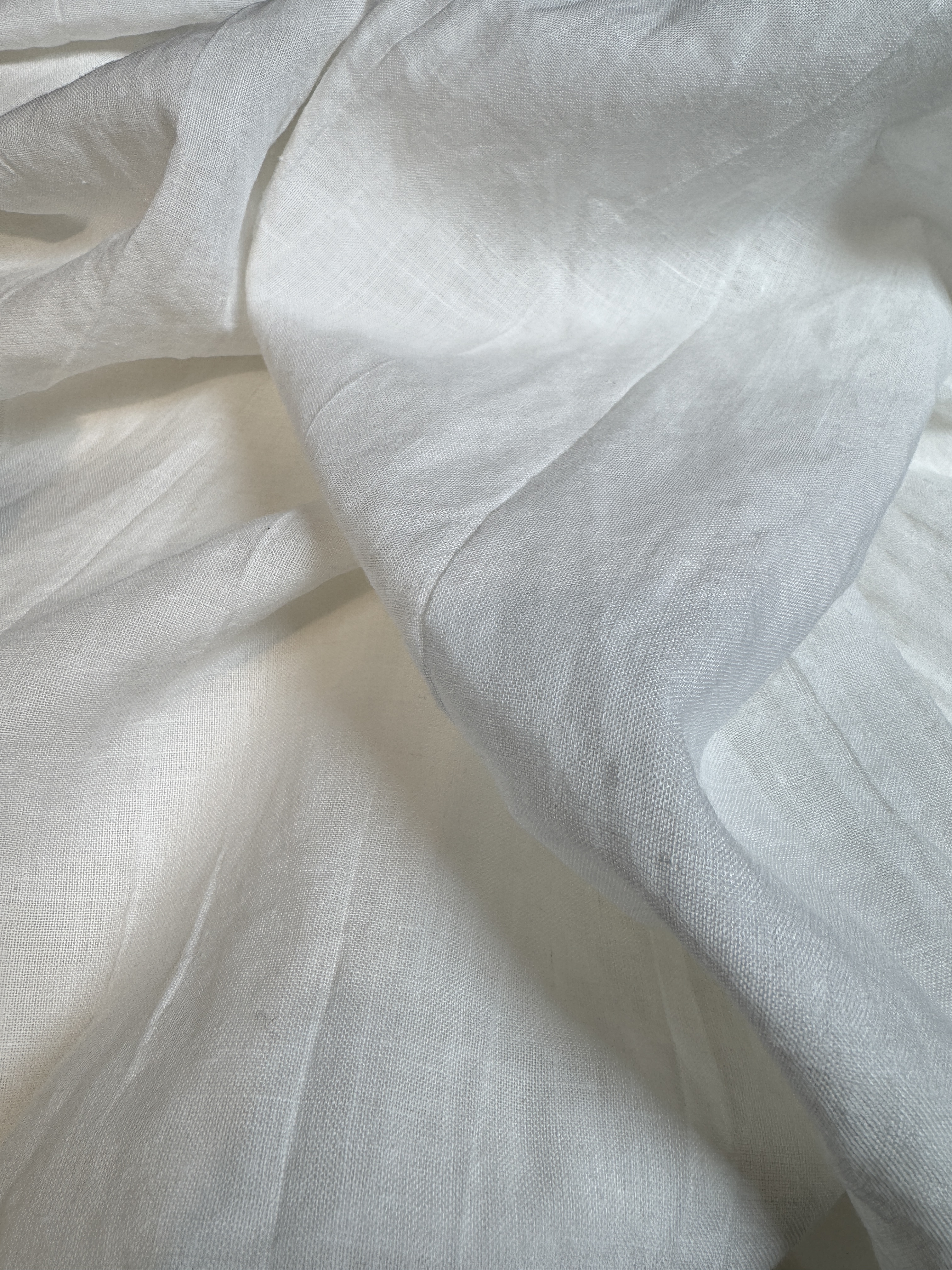 Pure White Color Ramie Cotton  - Sewing Geotextile Fabric reseña y precio