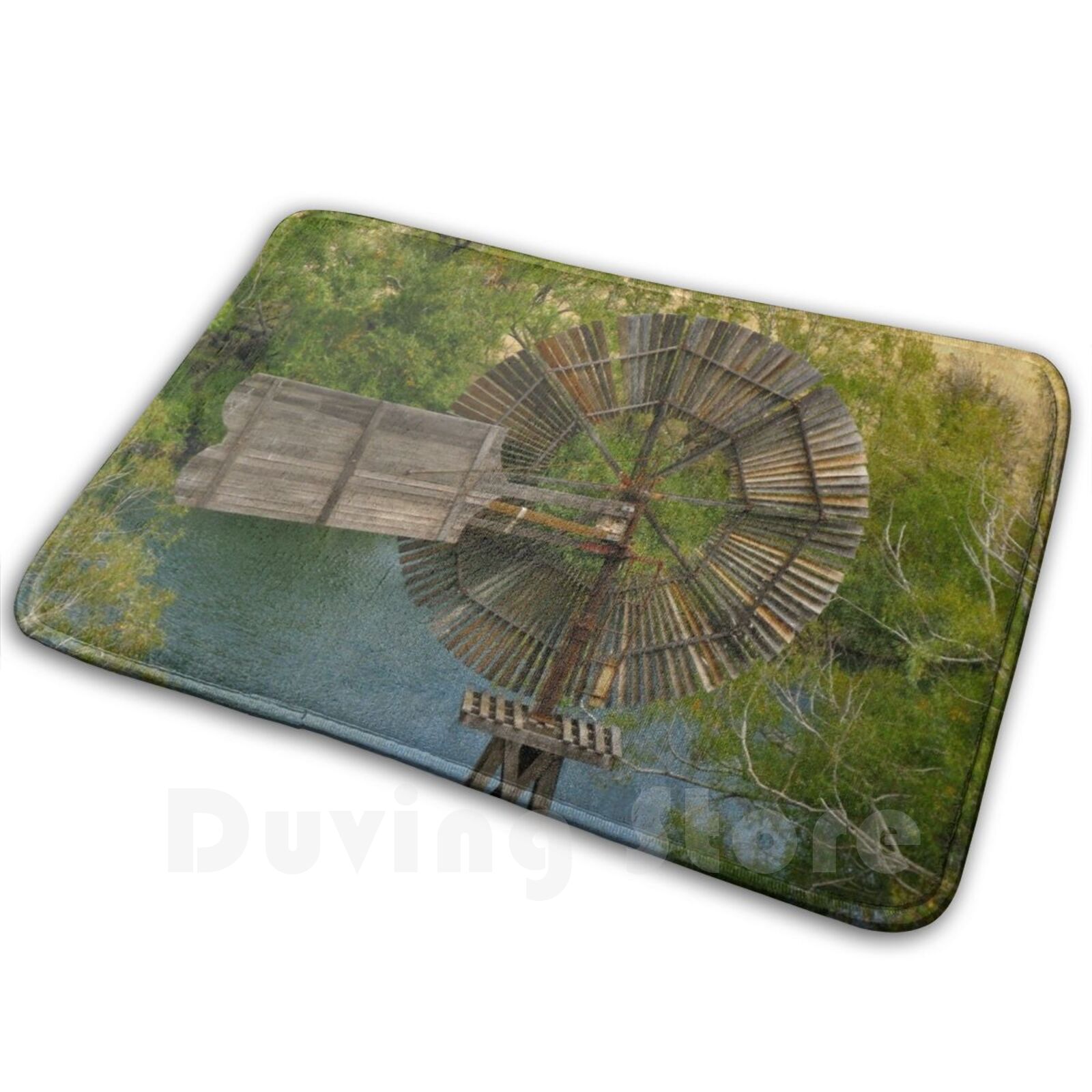 Wooden Windmill Carpet Mat Rug - Century Textile & Sewing Supply Saskatoon Sk reseña y precio