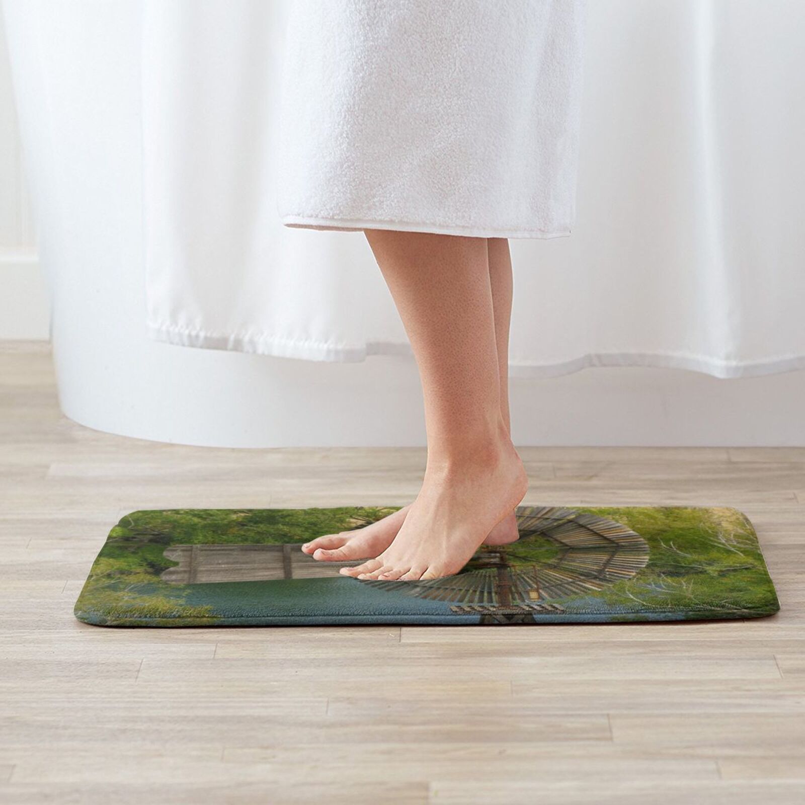 Wooden Windmill Carpet Mat Rug - Century Textile & Sewing Supply Saskatoon Sk reseña y precio