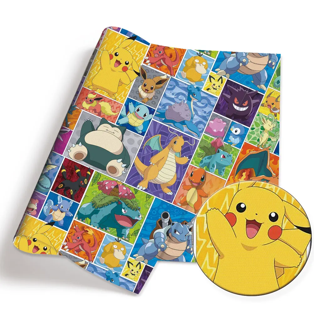 Pokemon Cartoon Fabric140*50cm - Sewing Production reseña y precio