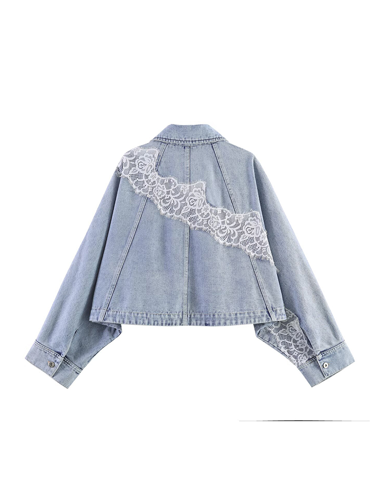 Fashion Loose Denim Coat For W - Sewing Jackets reseña y precio