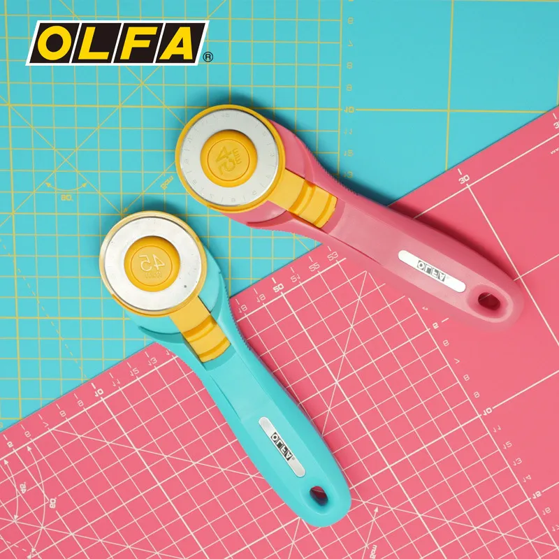 Olfa RTY-2/C 45mm Rotary Pinkl - Rotary Cutter Fabric reseña y precio