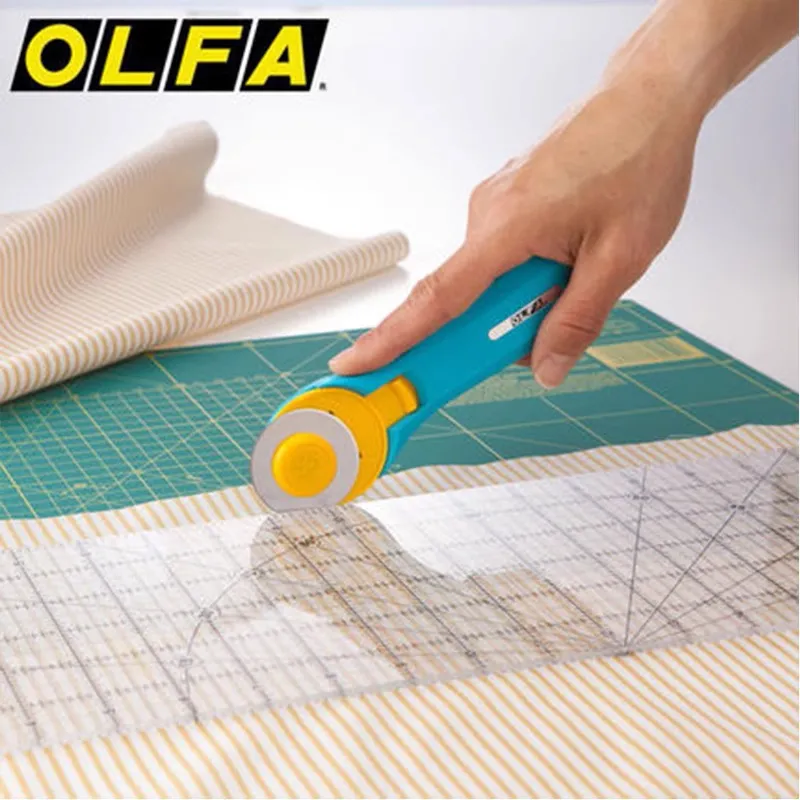 Olfa RTY-2/C 45mm Rotary Pinkl - Rotary Cutter Fabric reseña y precio