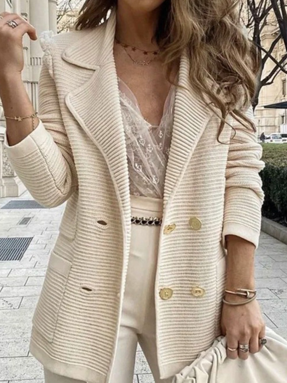 Chic Short Jacket Women's Autu - Sewing Jackets reseña y precio