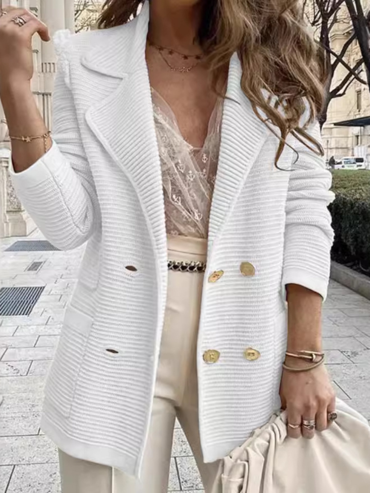 Chic Short Jacket Women's Autu - Sewing Jackets reseña y precio