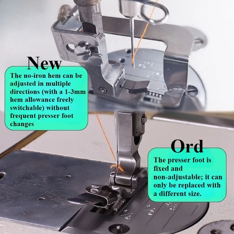 Adjustable No-Iron Hemmer Foot - Sewing Expert reseña y precio