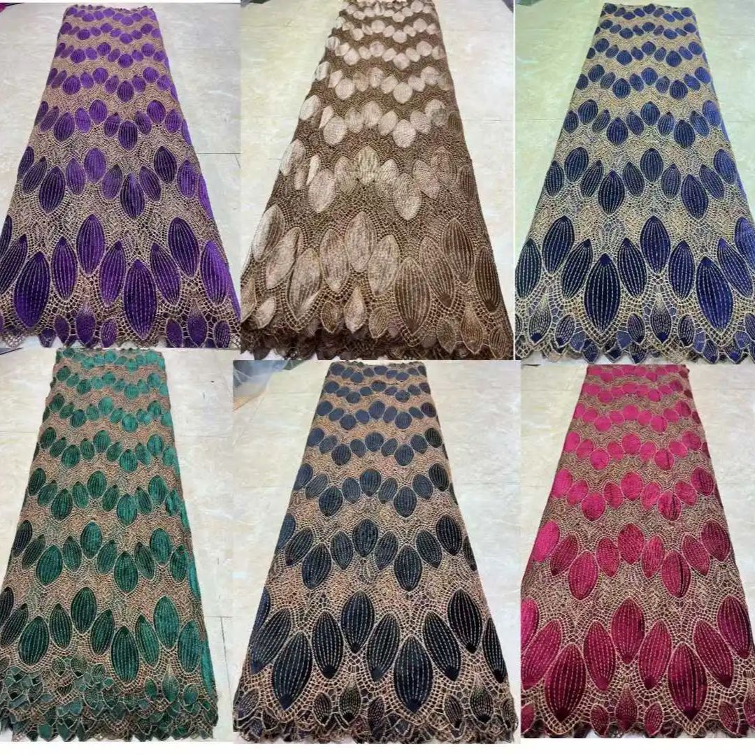 Black Velvet  laser embroidery - Sewing Velvet Fabric reseña y precio