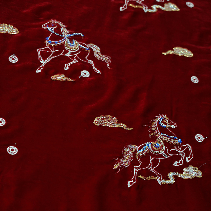 Autumn/Winter Thick Silk Velve - Sewing Velvet Fabric reseña y precio