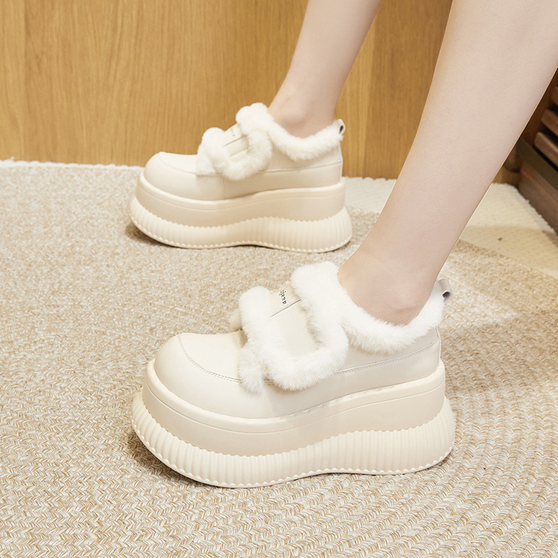 Women Winter White 8.5cm Thick - Sewing Fleece reseña y precio