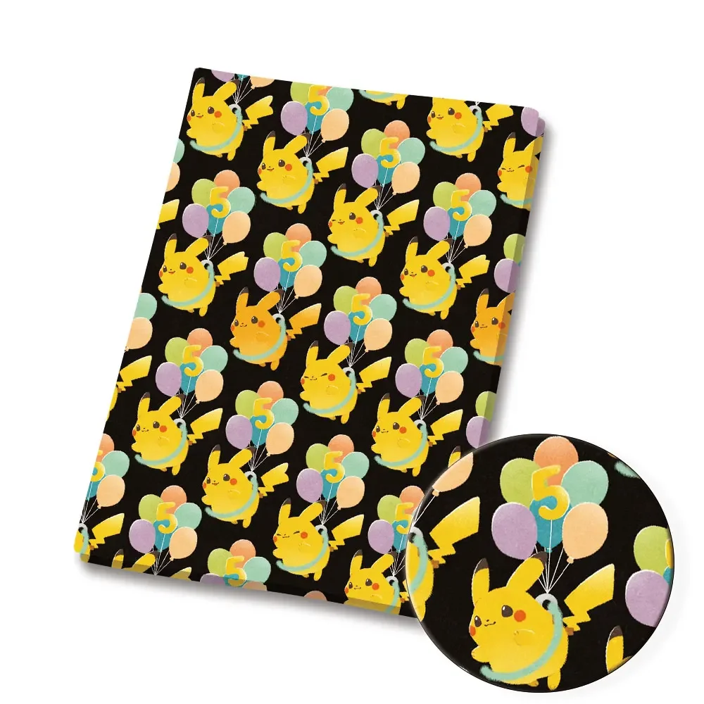 Pokemon Cartoon Fabric140*50cm - Sewing Production reseña y precio