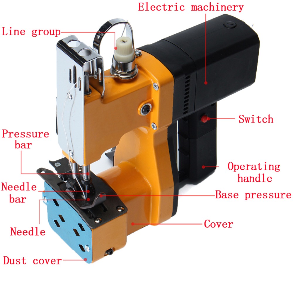 Electric Woven Bag Closing Mac - Sewing In Textile Industry reseña y precio