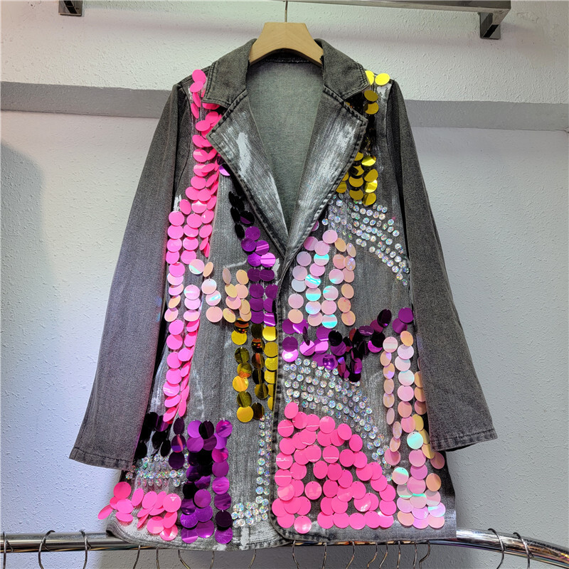 ANJY Autumn New Women Ins Tren - Sewing Jackets reseña y precio