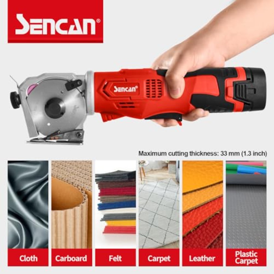 Cordless Rotary Fabric Cutter  - Rotary Cutter Fabric reseña y precio