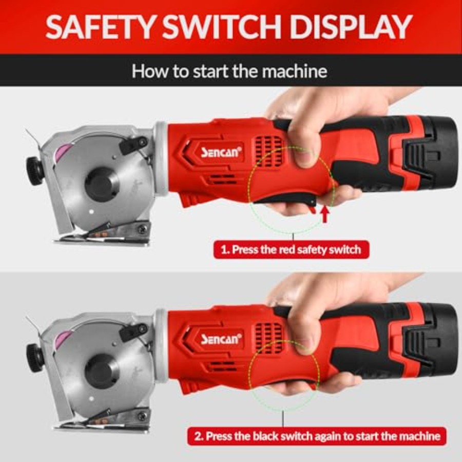 Cordless Rotary Fabric Cutter  - Rotary Cutter Fabric reseña y precio