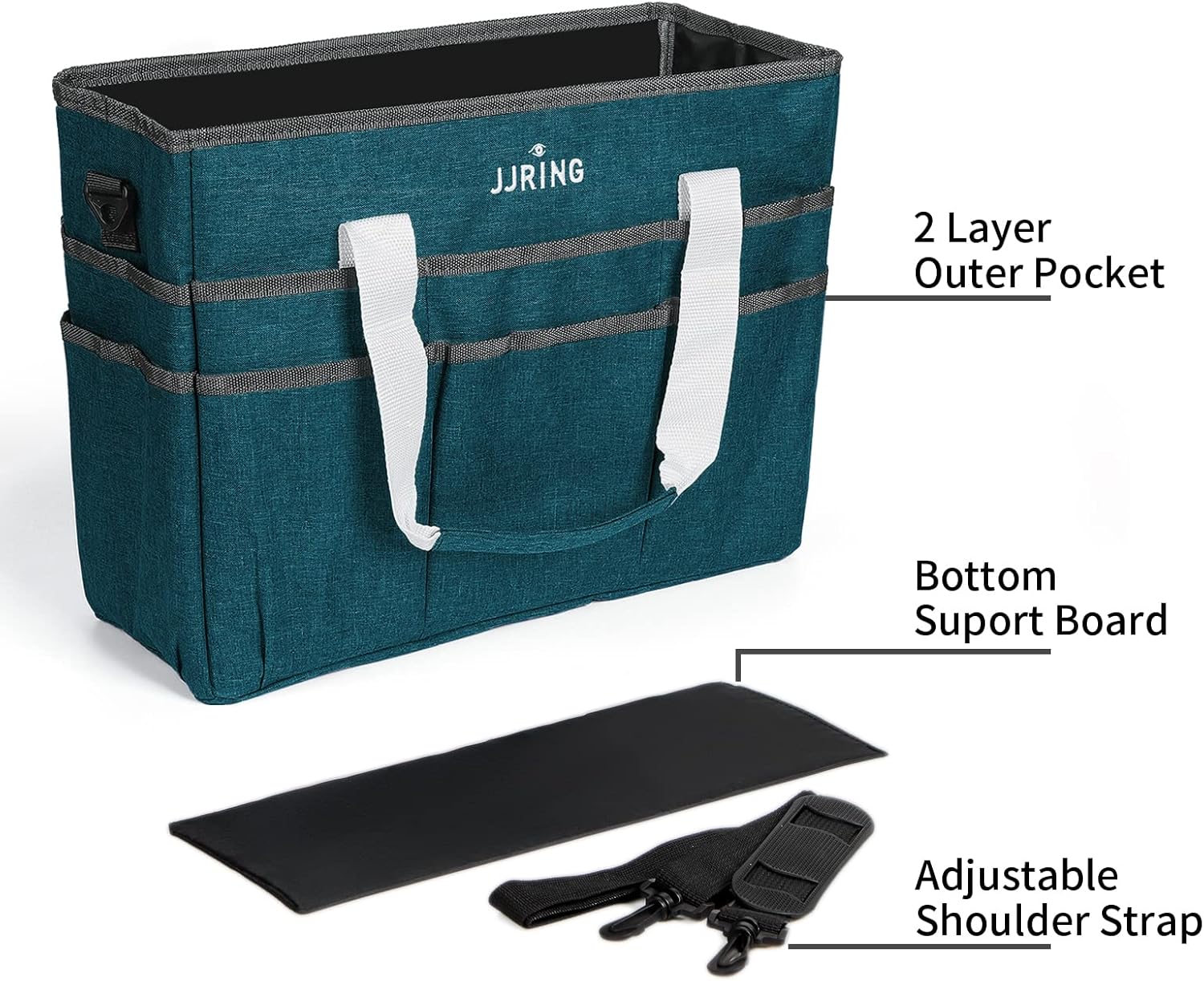 Large Art Storage Caddy with 1 - Sewing Production reseña y precio
