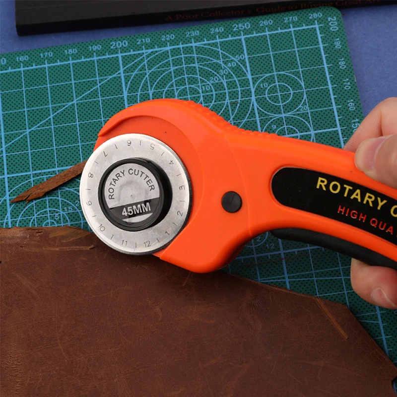 For DIY Leather Craft Orange R - Rotary Cutter Fabric reseña y precio