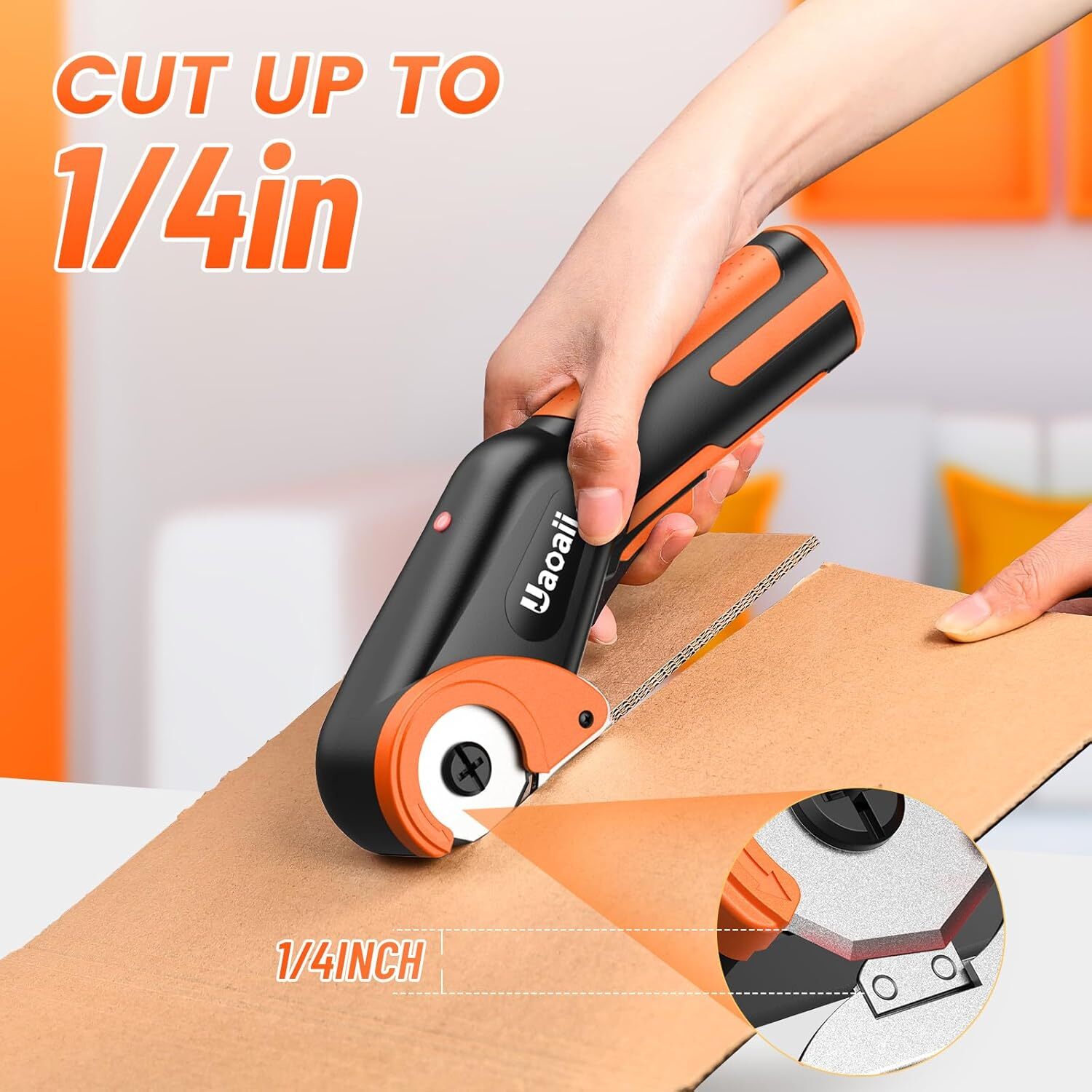 Rechargeable Cordless Scissors - Rotary Cutter Fabric reseña y precio
