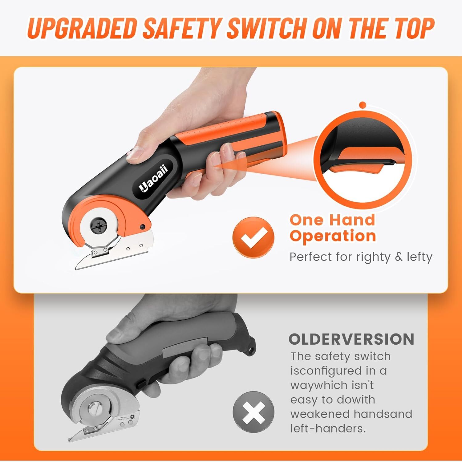 Rechargeable Cordless Scissors - Rotary Cutter Fabric reseña y precio