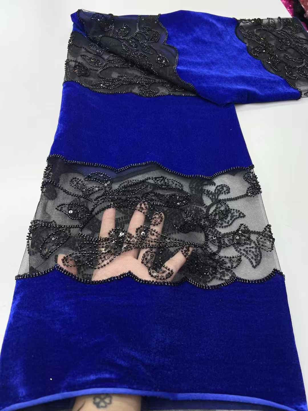 2025 New Design Luxury French  - Sewing Velvet Fabric reseña y precio