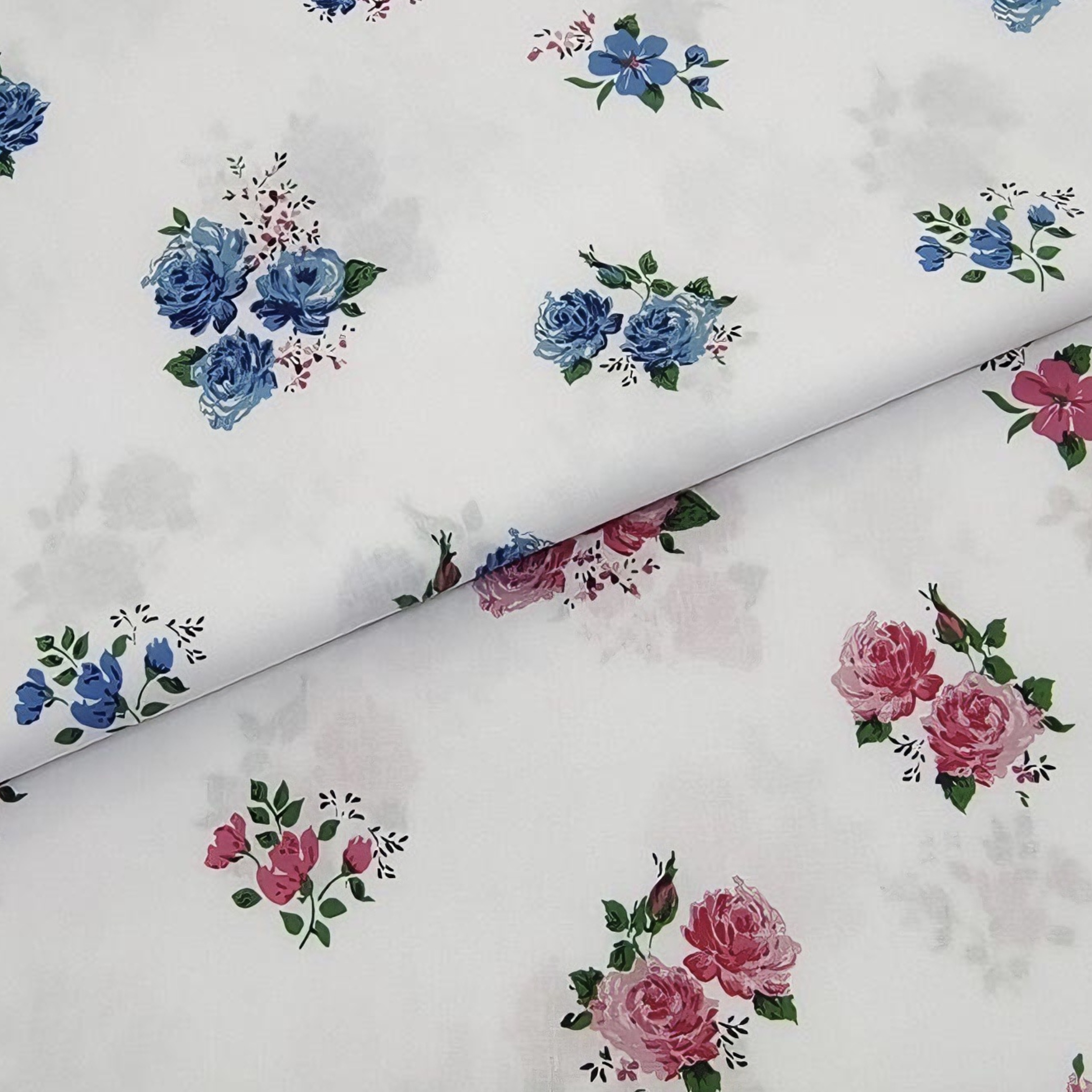 145x50cm Vintage Floral Printe - Vintage Sewing Textile reseña y precio