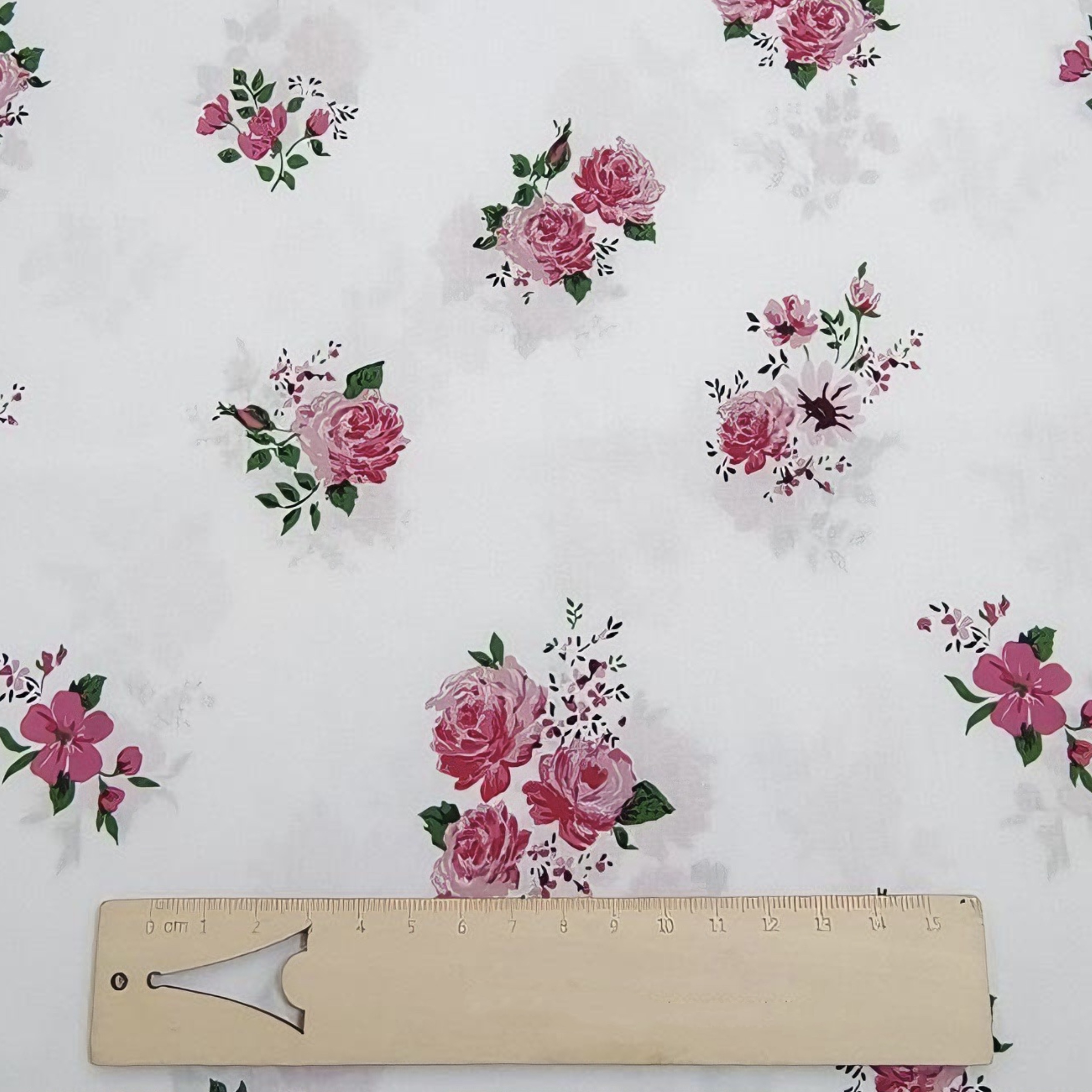145x50cm Vintage Floral Printe - Vintage Sewing Textile reseña y precio