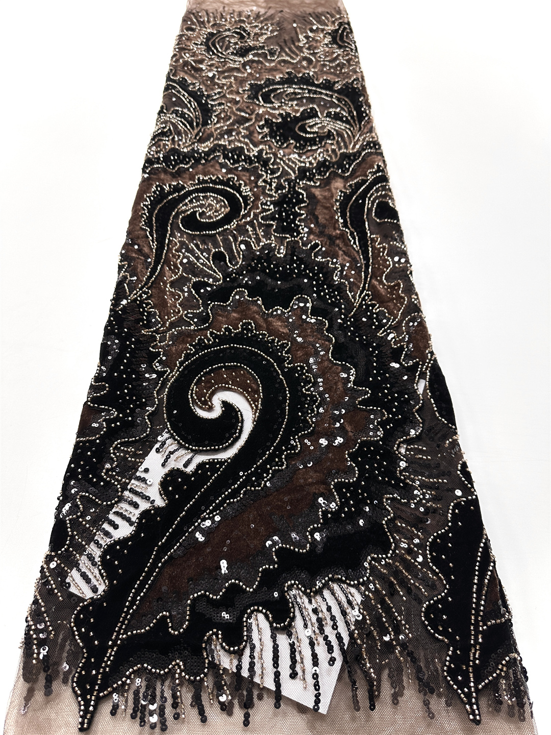 2025 African French Velvet Bea - Sewing Velvet Fabric reseña y precio