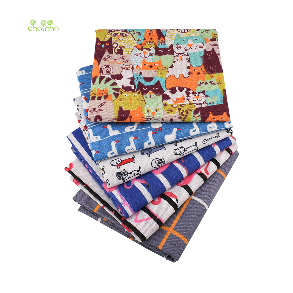 Chainho,Printed Cotton Linen F - Sewing Geotextile Fabric reseña y precio