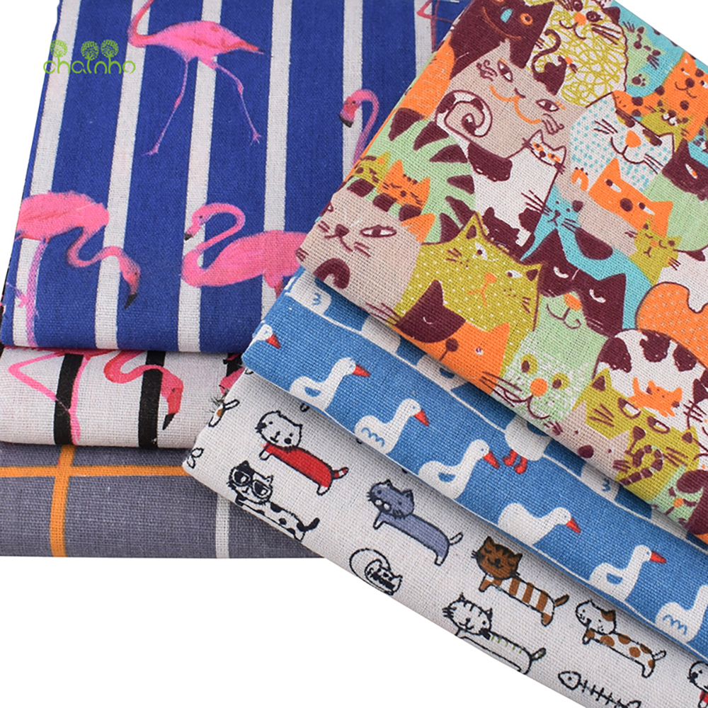 Chainho,Printed Cotton Linen F - Sewing Geotextile Fabric reseña y precio