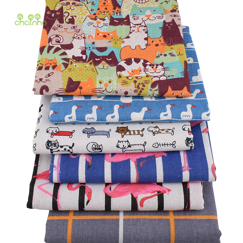 Chainho,Printed Cotton Linen F - Sewing Geotextile Fabric reseña y precio